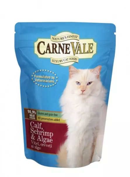 Carnevale Cat Plic Vitel Creveti Alge 85 g