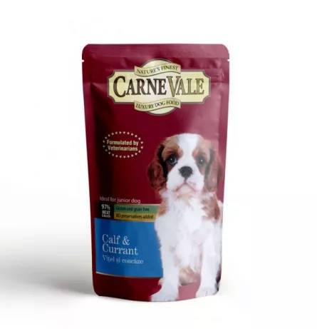 carnevale dog plic-puppy vitel coacaze 125-g