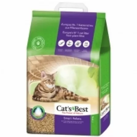 Asternut pisici Cat's Best Nature Gold Smart Pellets 20 L