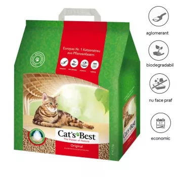 Asternut pentru pisici Cat's Best Oko Plus Original 40 L