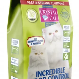 Crystal Cat Asternut Vegetal Sensitive 5 L