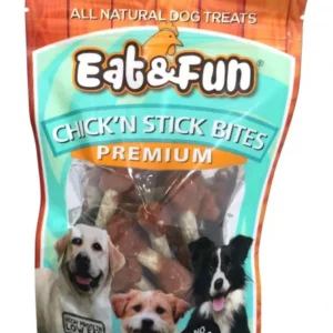 Eat&Fun Recompense Caini Chick'n Stick Bites 100 G