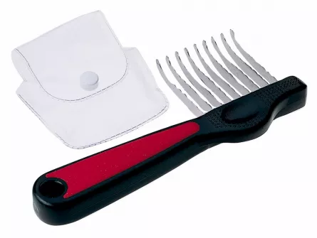 Pieptene descalcit Ferplast Gro 5968, cu lame din otel .