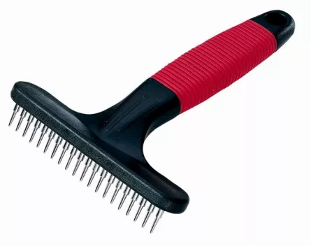 Pieptene Ferplast T20 Gro 5846 este ideal pentru caini si pisici cu blana medie sau lunga.