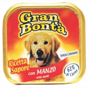 Gran bonta dog pate vită 150 g