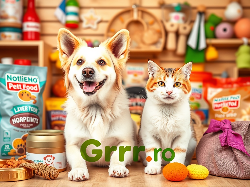 Magazinul online care îți răsfață animalul de companie: Grrr.ro