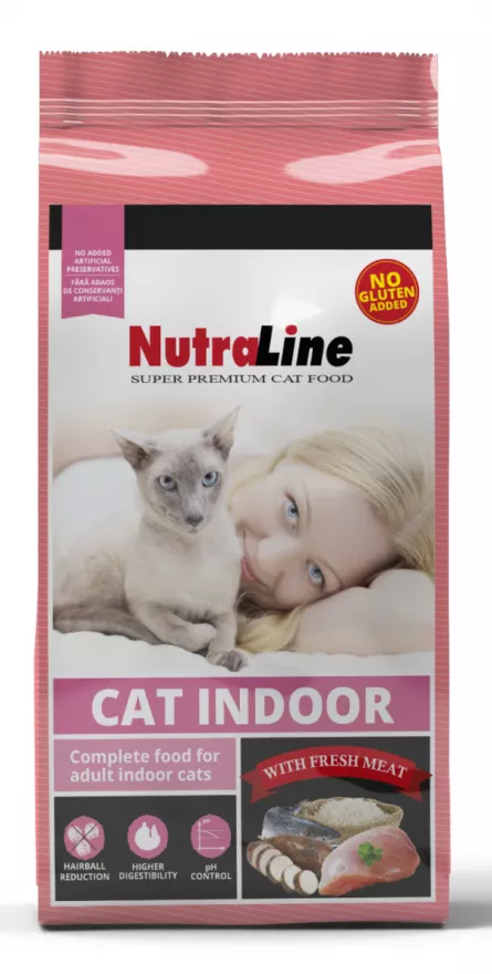 Nutraline cat indoor 10 kg