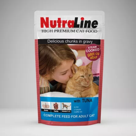 Nutraline cat plic classic ton 100 g
