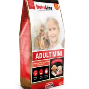 Nutraline dog adult mini 8 kg
