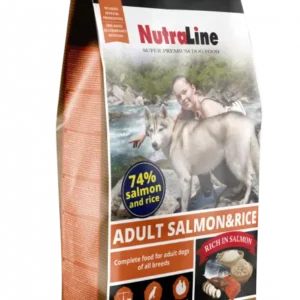 Nutraline dog adult somon/orez 12.5 kg