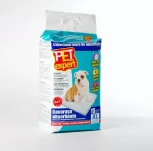 Pet Expert covor absorbant XL 60x90 cm cu benzi adezive