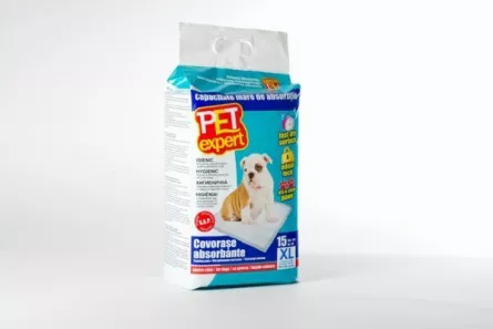 Pet Expert covor absorbant XL 60x90 cm cu benzi adezive