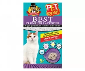 Pet Expert nisip best clumping lavandă 5 l