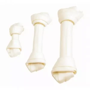 Pet expert os alb înnodat 10 cm 10 buc