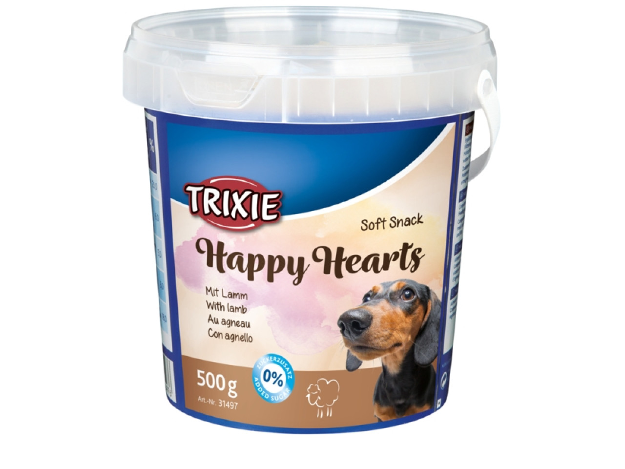 Recompense pentru câini Soft Happy miel 500 g - imagine 4