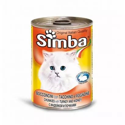 Simba cat conservă curcan 415 g