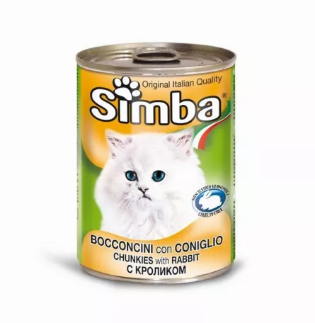 Simba cat conservă iepure 415 g