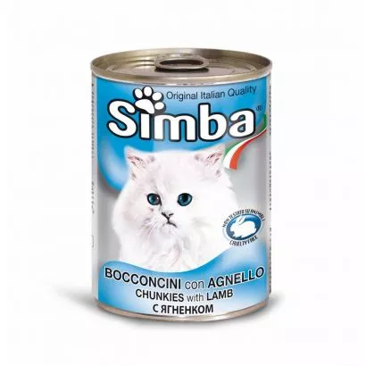 Simba cat conservă miel 415 g