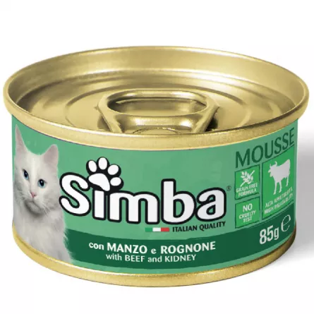 Simba Cat Mousse Vitel/Rinichi 85 G