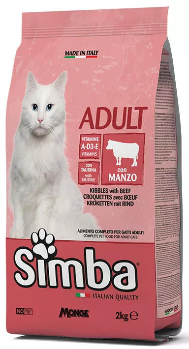 SIMBA CAT KIBBLES CU VITĂ