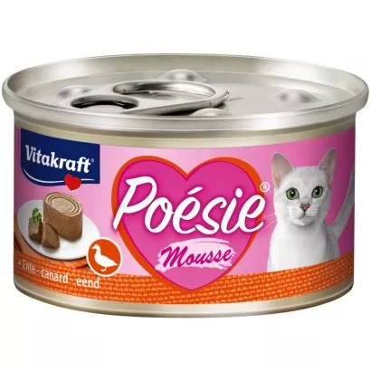 Vitakraft conservă poesie mousse rață 85 g