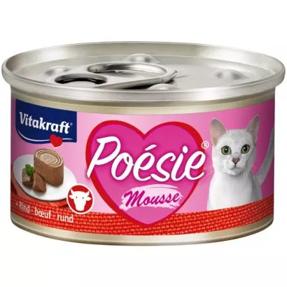 Vitakraft conservă poesie mousse vită 85 g