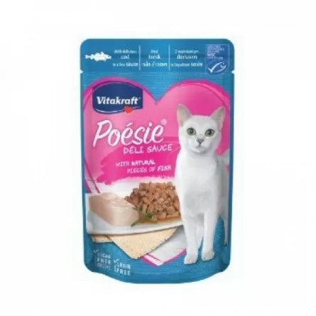 Vitakraft Plic Poesie Cod in Sos 85 g